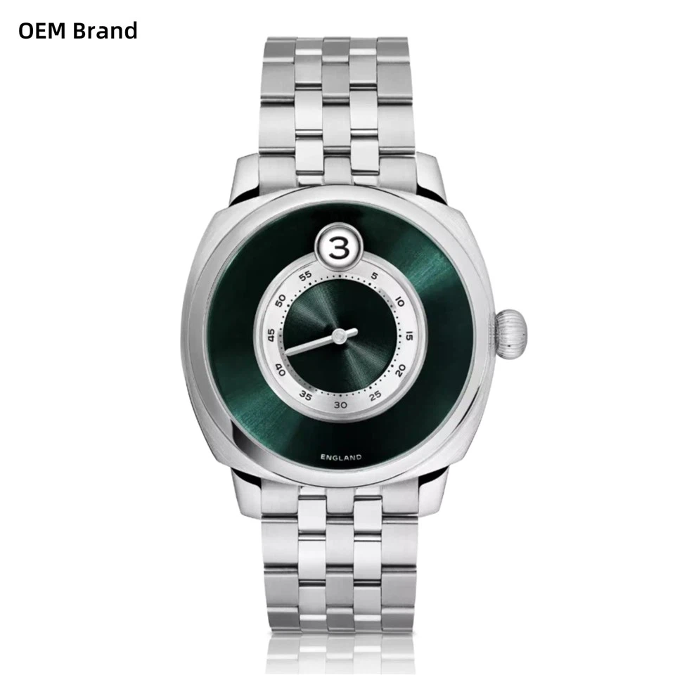 Sellita SW200 Unisex Mechanical Watch 316L Acer inoxidable