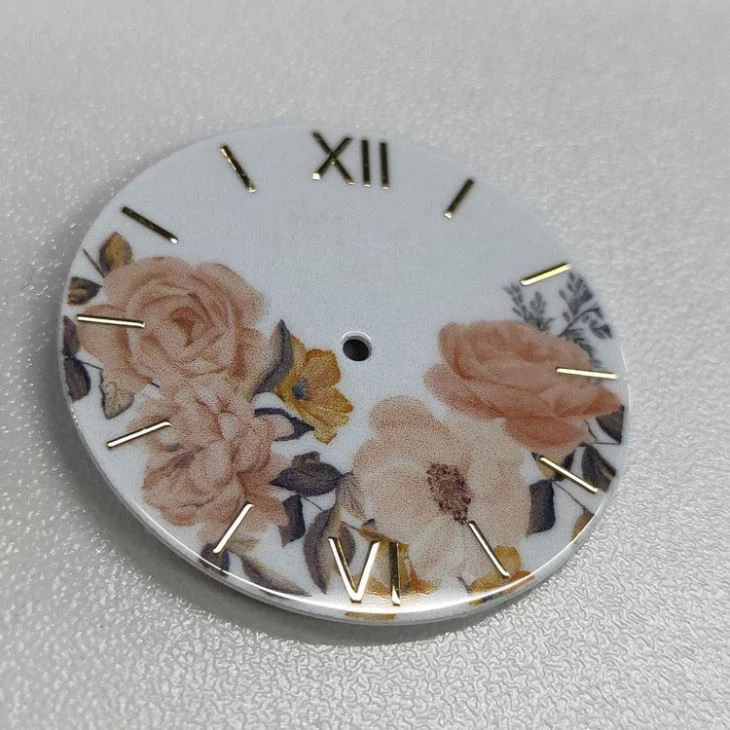 Printed Index Enamel Watch Dial