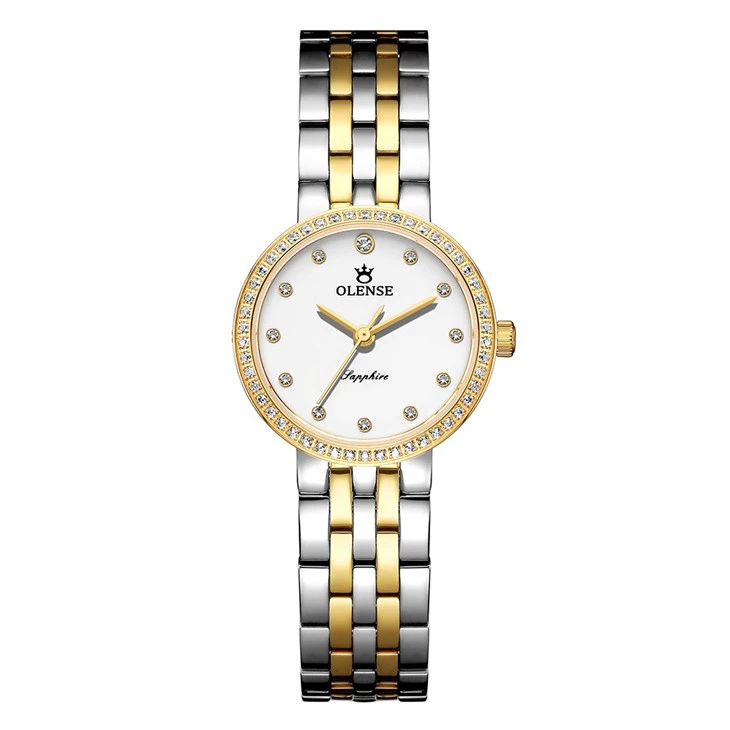 Women's Watches Lady Stainless Steel Band Marble Dial Quartz Women Watch