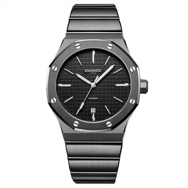 Rellotge de quars home Personalitzar OEM automàtic reloj banda d'acer inoxidable relogio Japó moviment de quars Montres